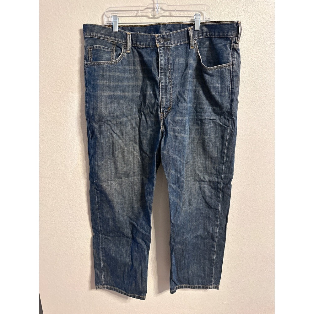 Levi's 550 Relaxed Fit Jeans Mens W42 L29 Blue‎ Denim Pants